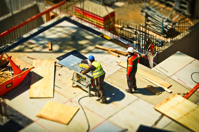 Construction d'une maison
